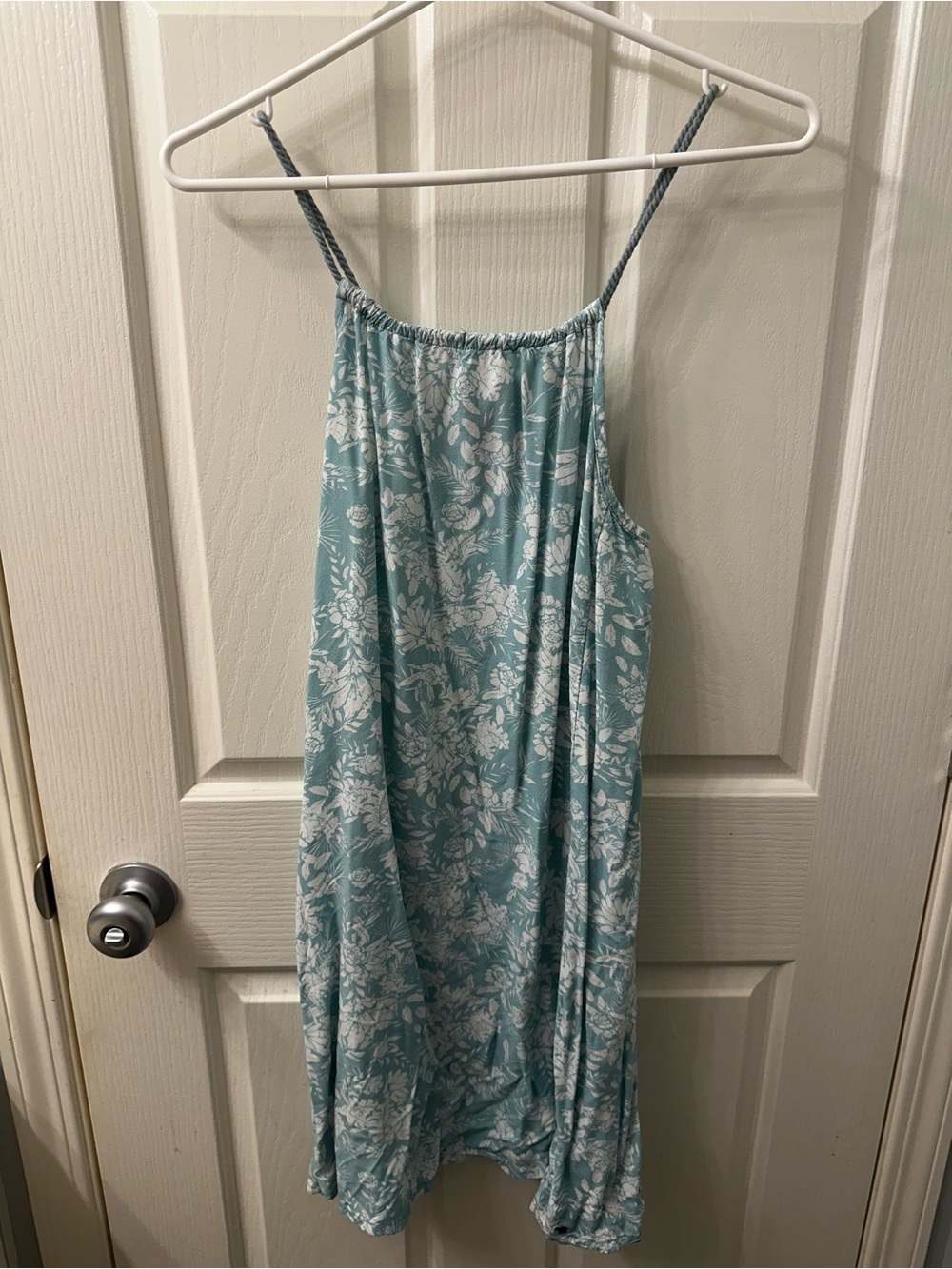 Roxy Blue Floral Slip Dress